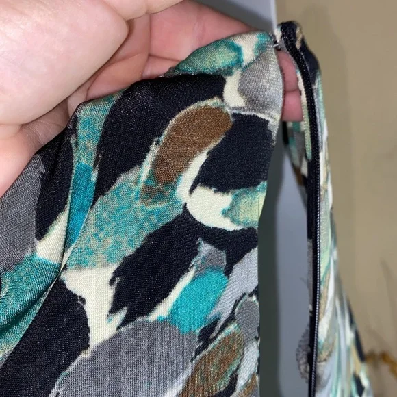 4/$10 item🤑 Isadora Green / Black Sexy Halter Dress Size: MP -perfect for cruise - Picture 6 of 8